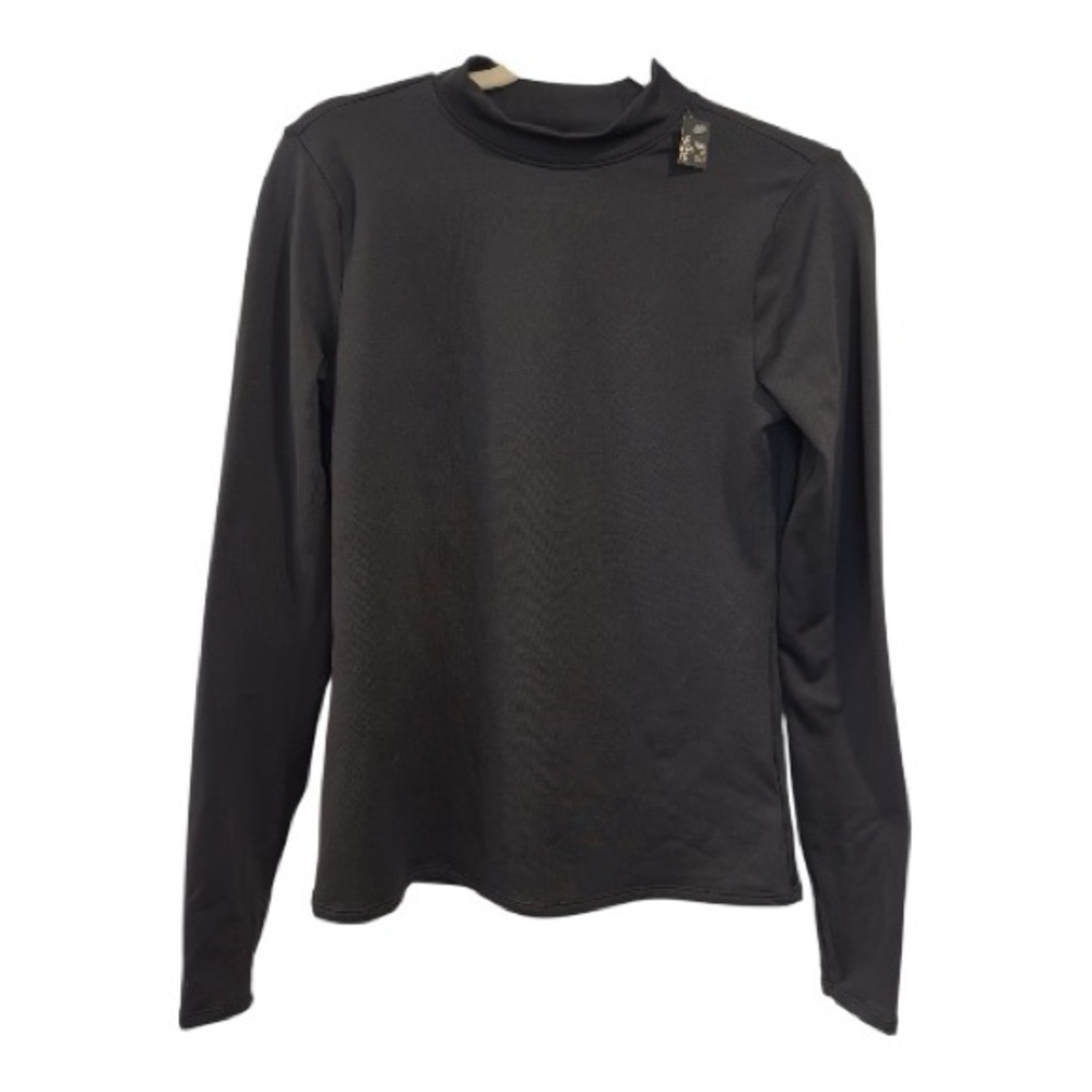 DSG Womens Cold Weather Compression Mock Neck Top Black M DAW24600